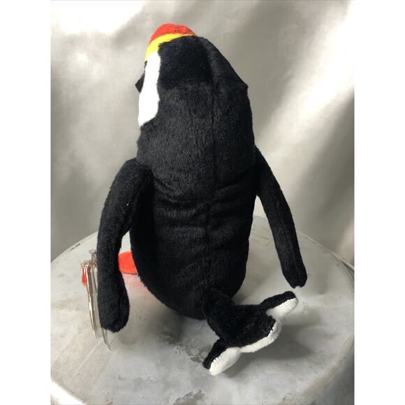 Ty Beanie Baby 'PUFFER' The Puffin 1997 New Tush & Plastic Enclosed Tag Retired - Picture 6 of 10